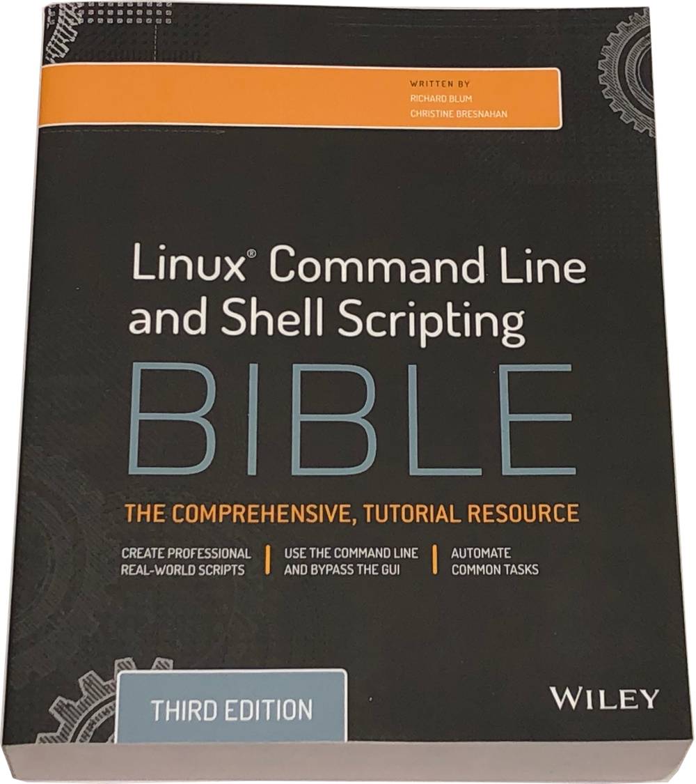 Book image of Linux Command Line and Shell Scripting Bible.