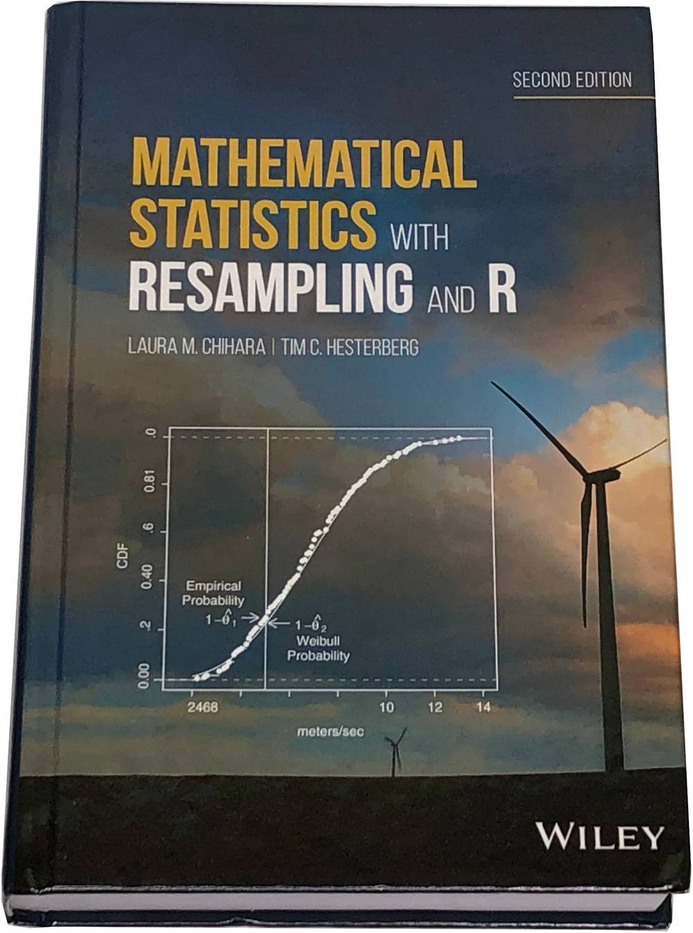 Book image of Mathematical Statistics with Resampling and R.