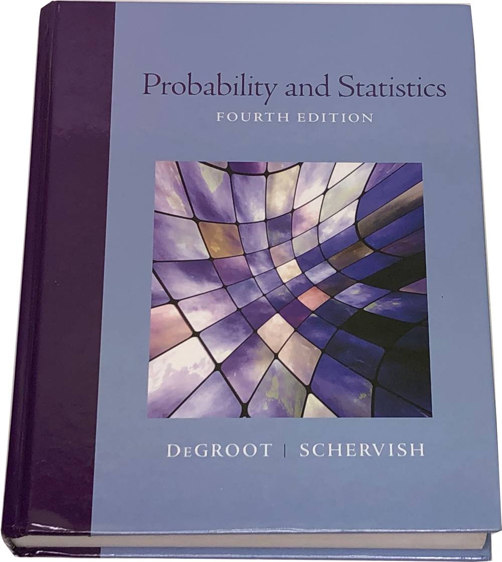 Book image of Probability and Statistics.