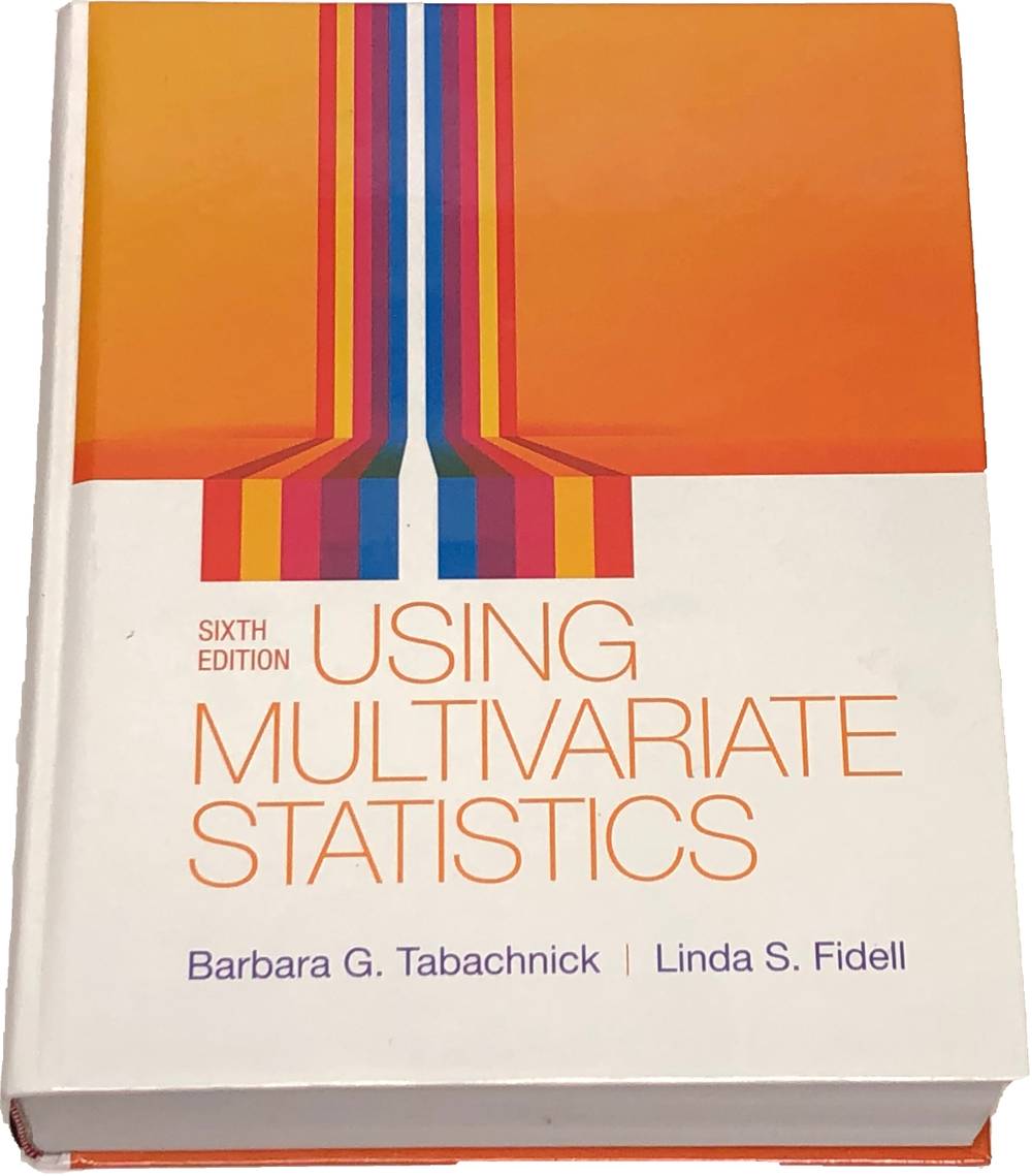 Book image of Using Multivariate Statistics.