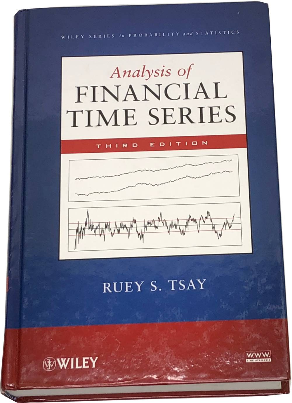 Book image of Analysis of Financial Time Series.