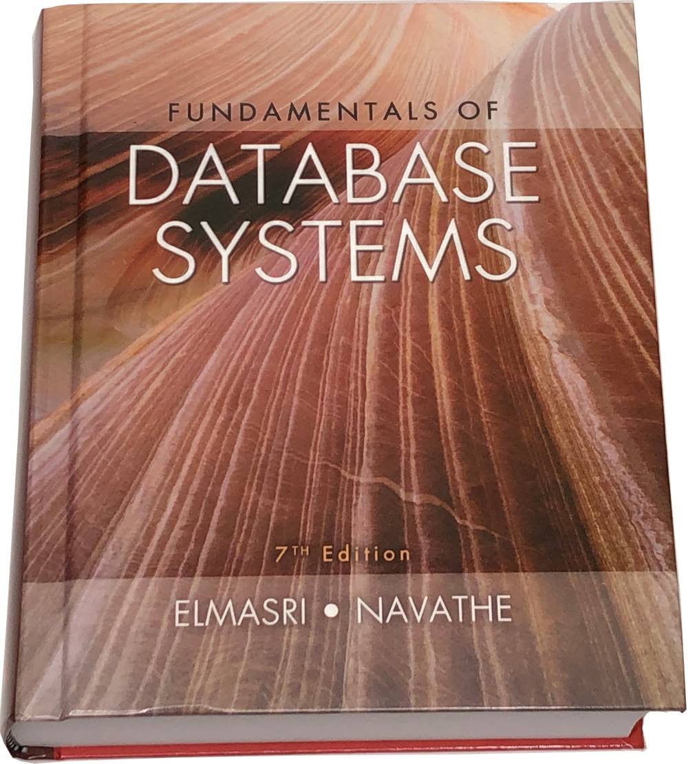Book image of Fundamentals of Database Systems.