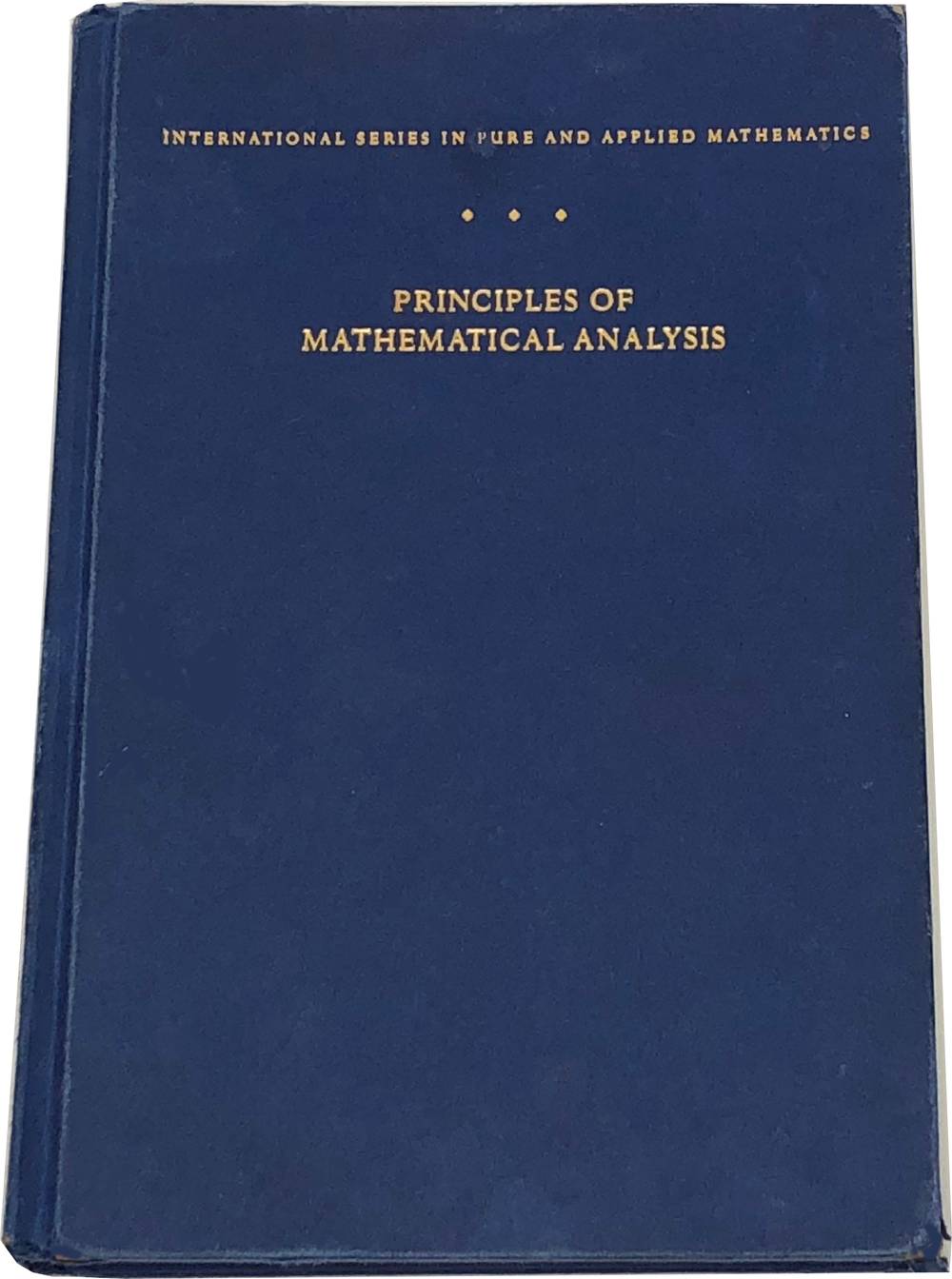 Book image of Principles of Mathematical Analysis.