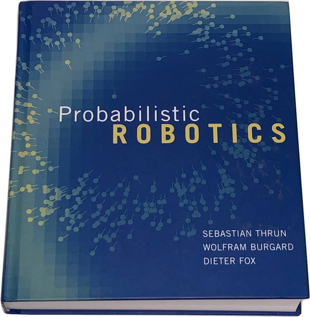 Book image of Probabilistic Robotics.