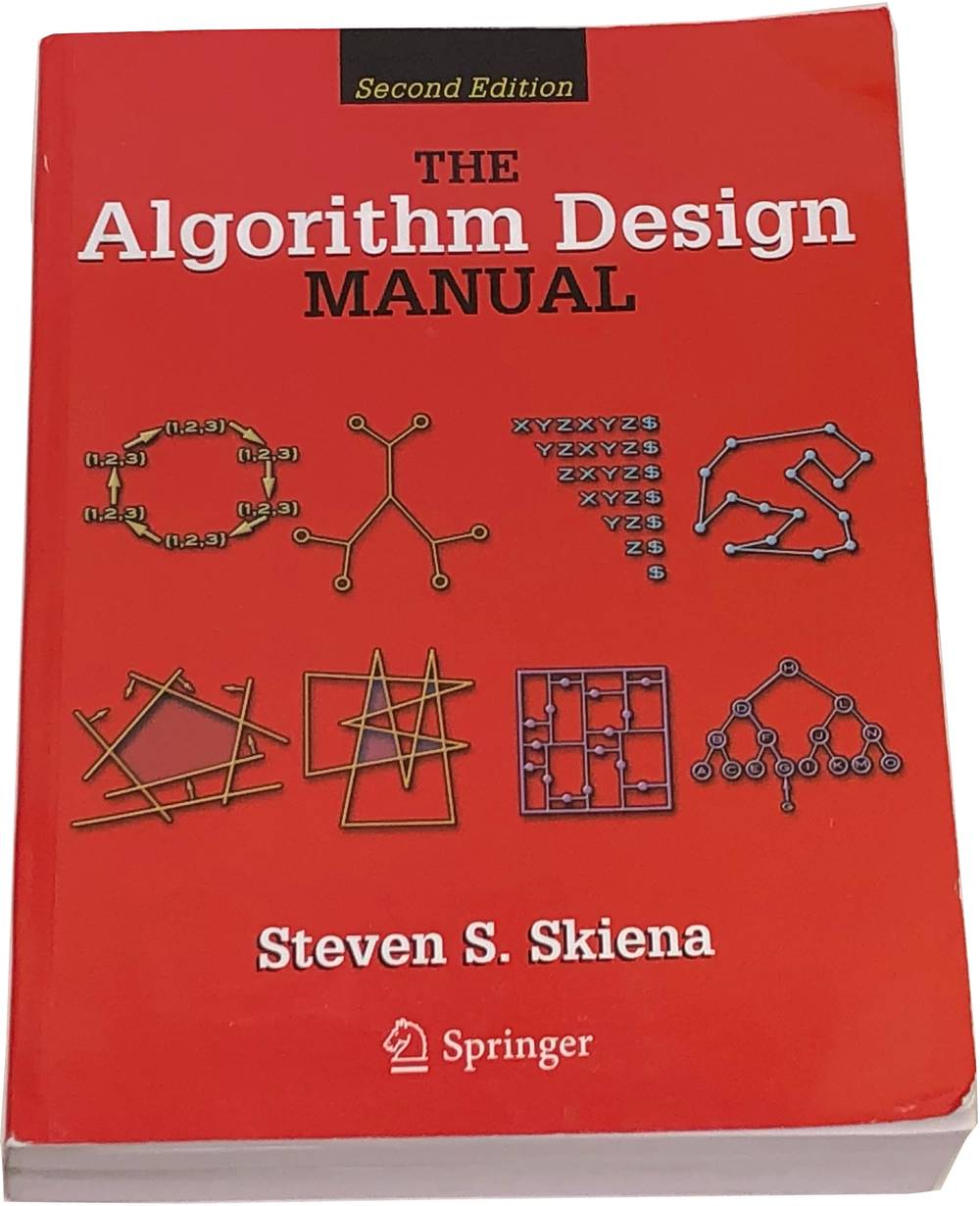 Book image of The Algorithm Design Manual.